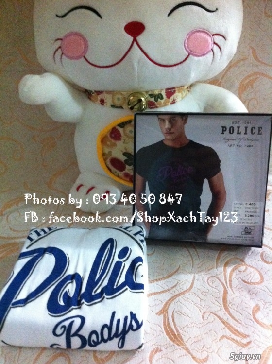 Ao Police bodysize xach tay Thailand