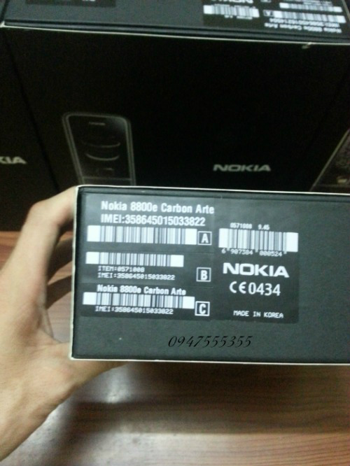 Ban Dien Thoai Nokia 8800 Carbon Dang Cap Gia Tot Nhat Tphcm