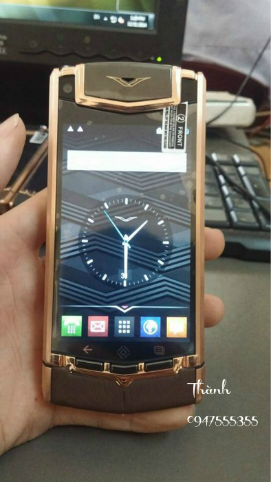 Ban Vertu TI Gold Chocolate Copy