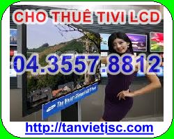 Bao gia dich vu cho thue Tivi LCD nam 2015 tai Ha Noi