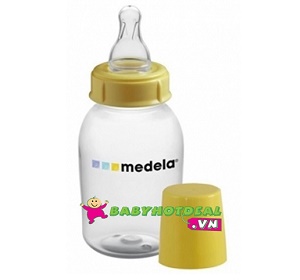 Binh sua Medela num vu nhua PP 250ml va 150ml