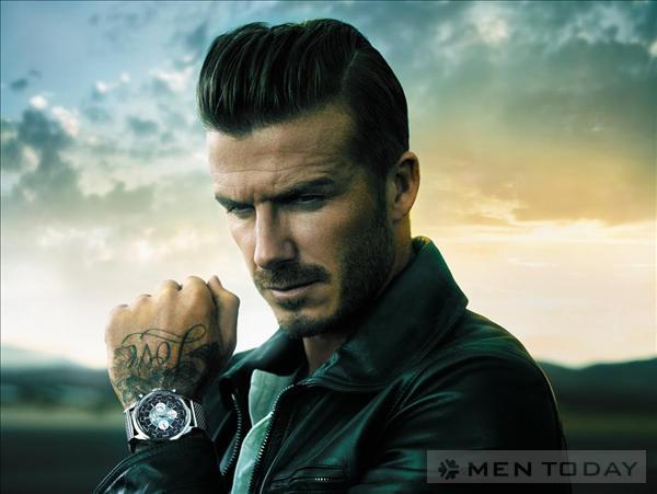 Bo anh David Beckham quang cao dong ho sang trong Breitling