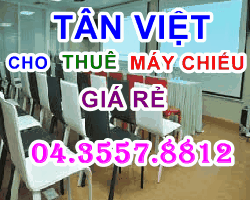 Cho thue may chieu gia hap dan