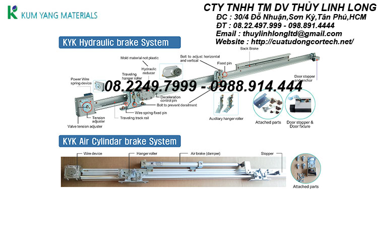 Cua tu dong KYK KUM YANG Han Quoc
