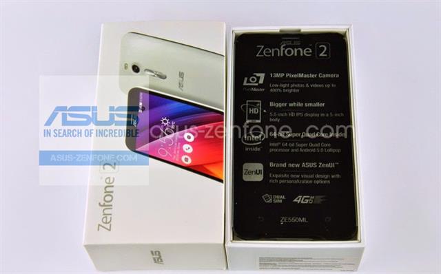 Dap hop phien ban Asus Zenfone 2 55 inch co gia tot nhat