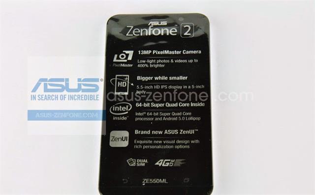 Dap hop phien ban Asus Zenfone 2 55 inch co gia tot nhat