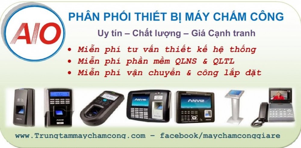 Giam gia manh va nhieu qua tang hap dan khi mua may cham cong gia re o AIO