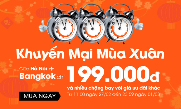 Jetstar tung bung voi ve khuyen mai chi 199k