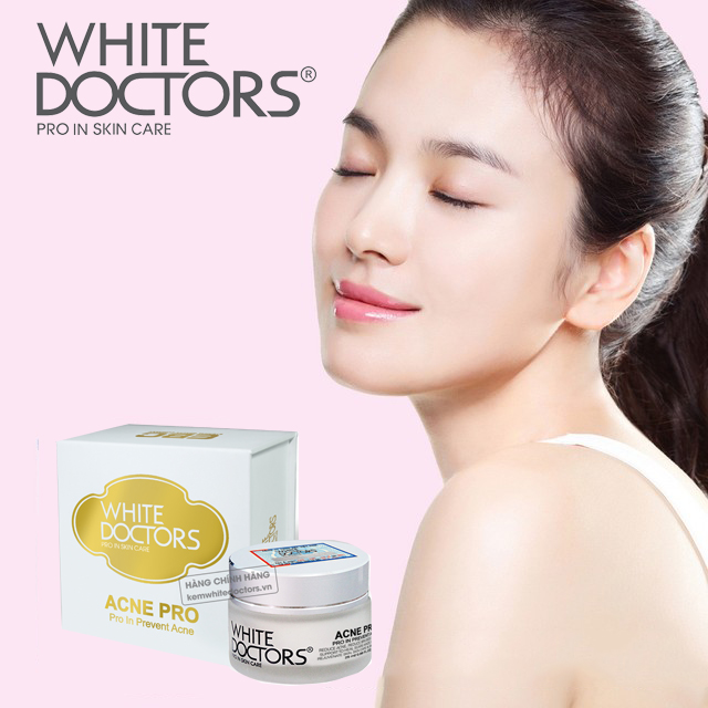 Kem tri mun White Doctors Acne Pro co diet mun tan goc