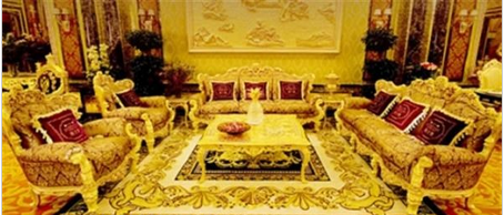 Khach san Swisshorn Gold Palace lam bang vang hut khach du lich