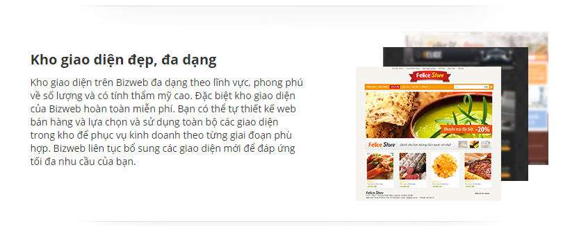 Lam website ban hang chuan SEO BIZWEB