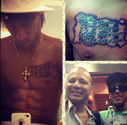 Nhung hinh xam cua Neymar