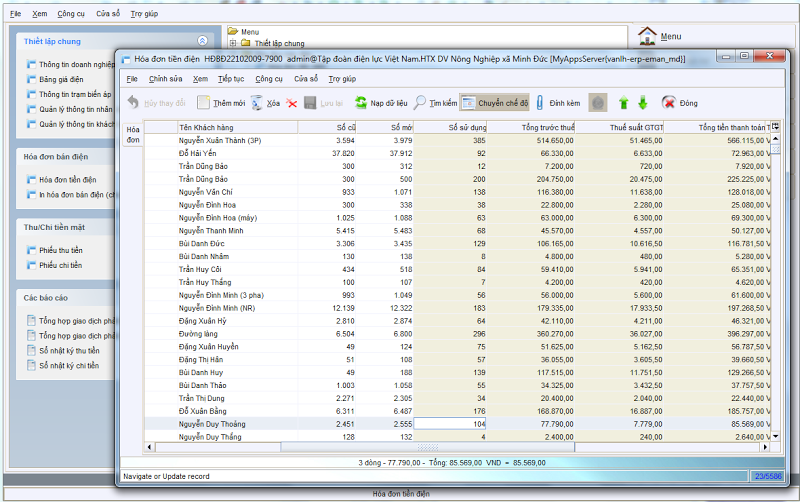 Phan mem quan ly in hoa don tien dien