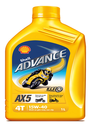 Shell Advance Ax5 gia tot nhat cho xe so 4 thi hien dai