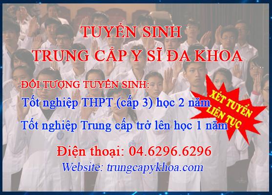 Trung cap Y nganh hoc khong lo that nghiep