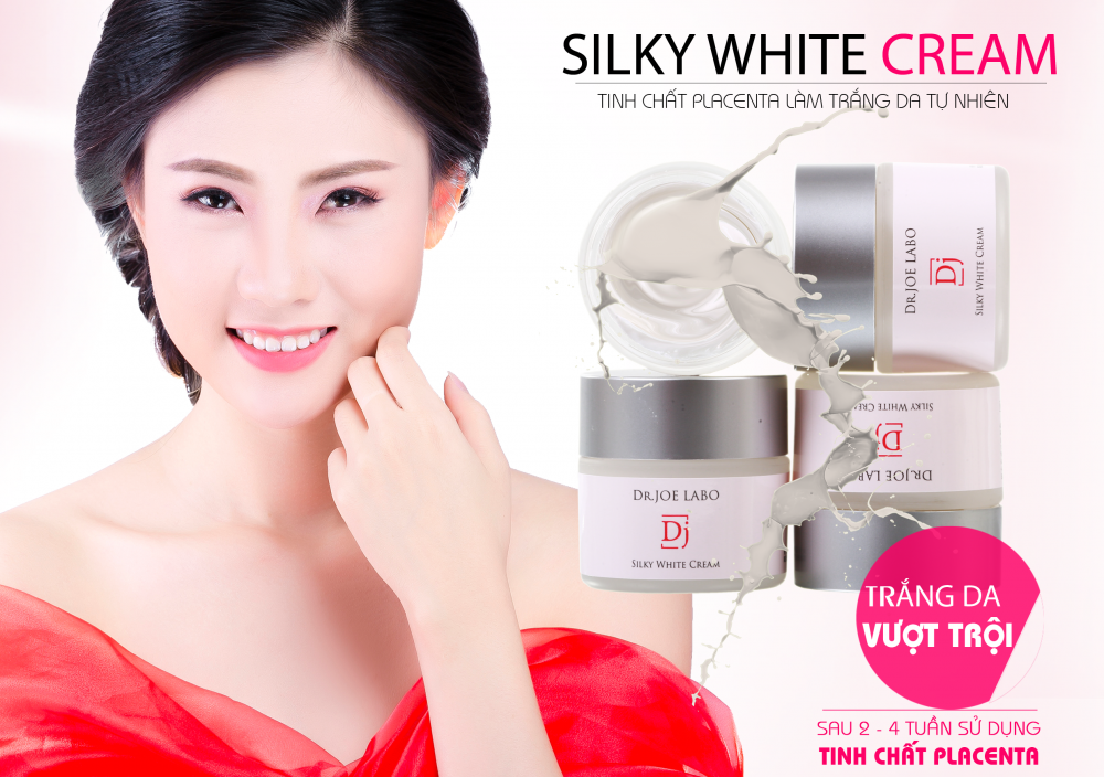 Silky White Cream kem lam trang da mat so 1 thi truong