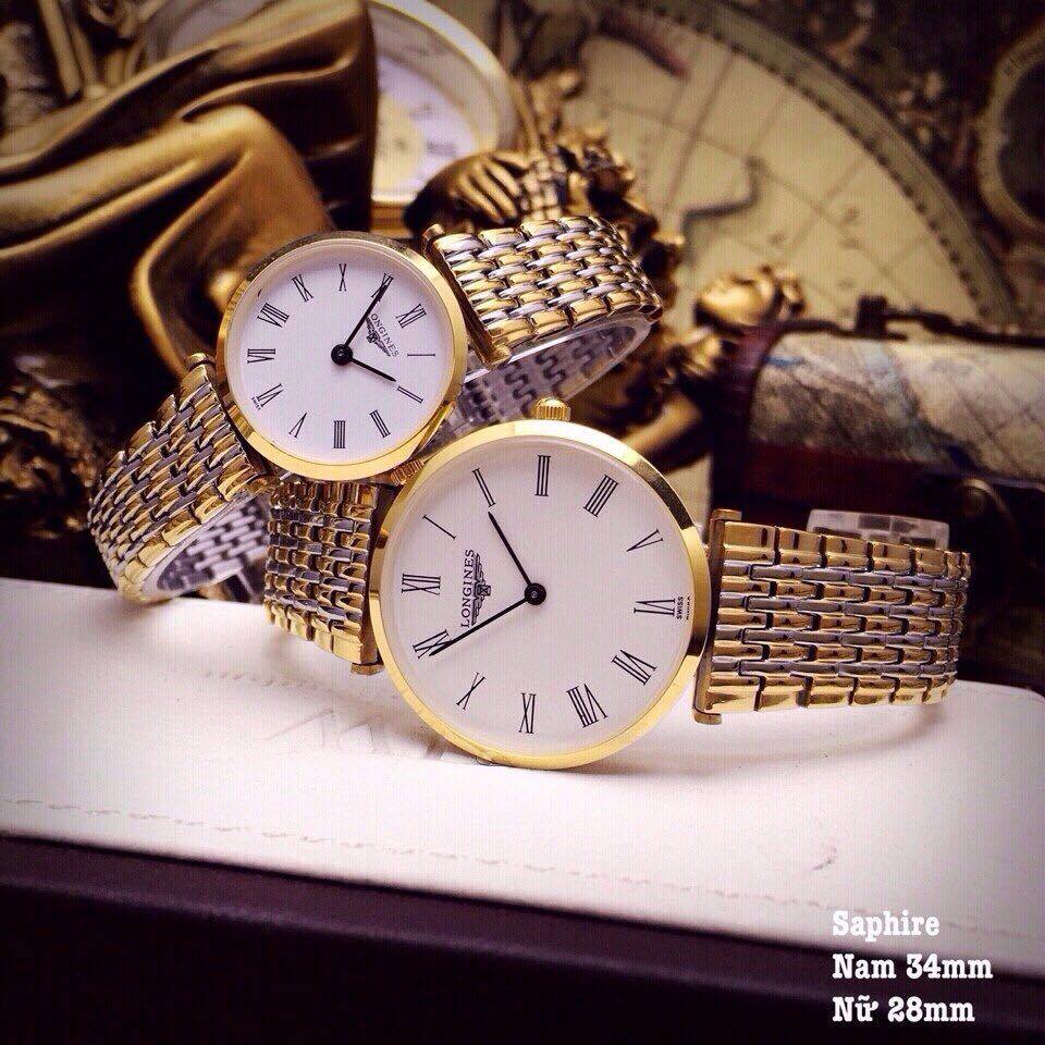 Dong Ho Cap Longines Kinh Saphire Gia Re