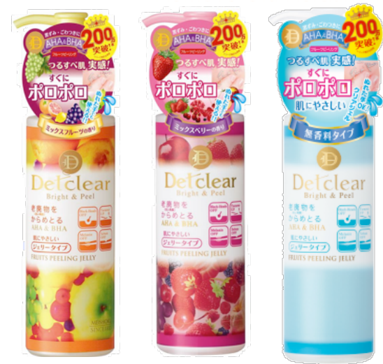 Gel tay da chet Det Clear Bright Peel