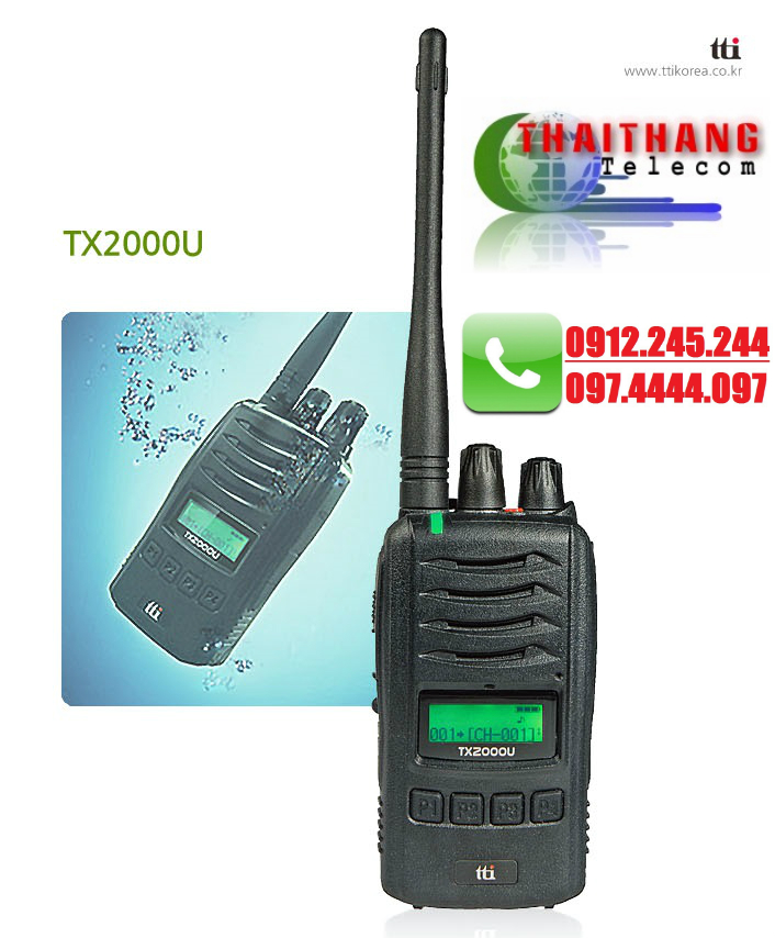 Ban Bo dam UHF TTI TX 2000 U