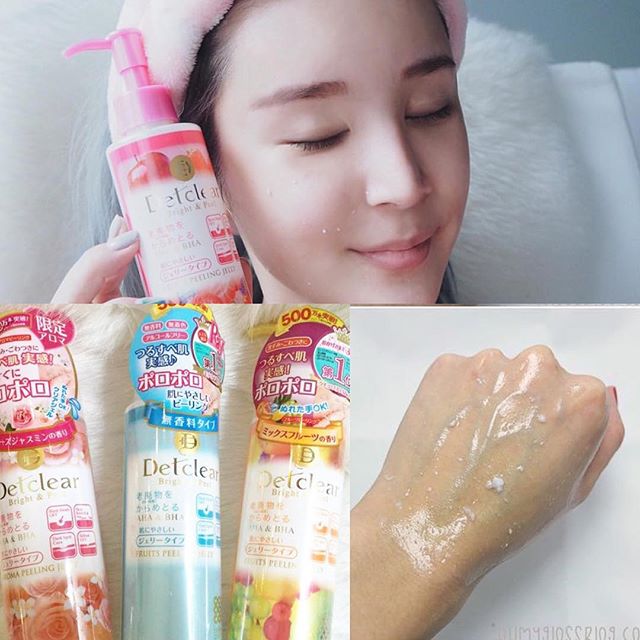 Gel tay da chet Det Clear Bright Peel cua Meishoku