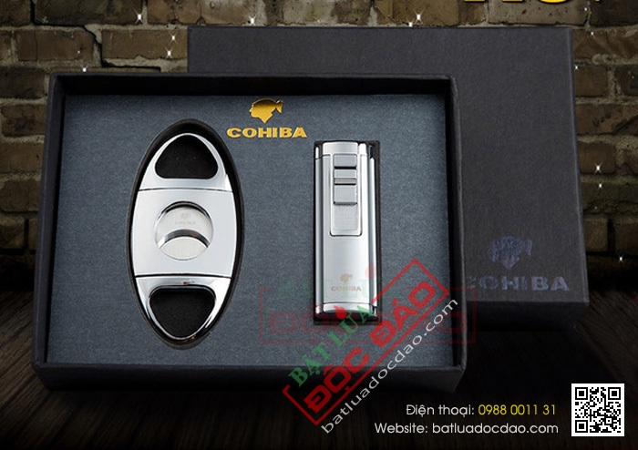 Set bat lua hut xi ga dao cat xi ga Cohiba T6 mua o dau