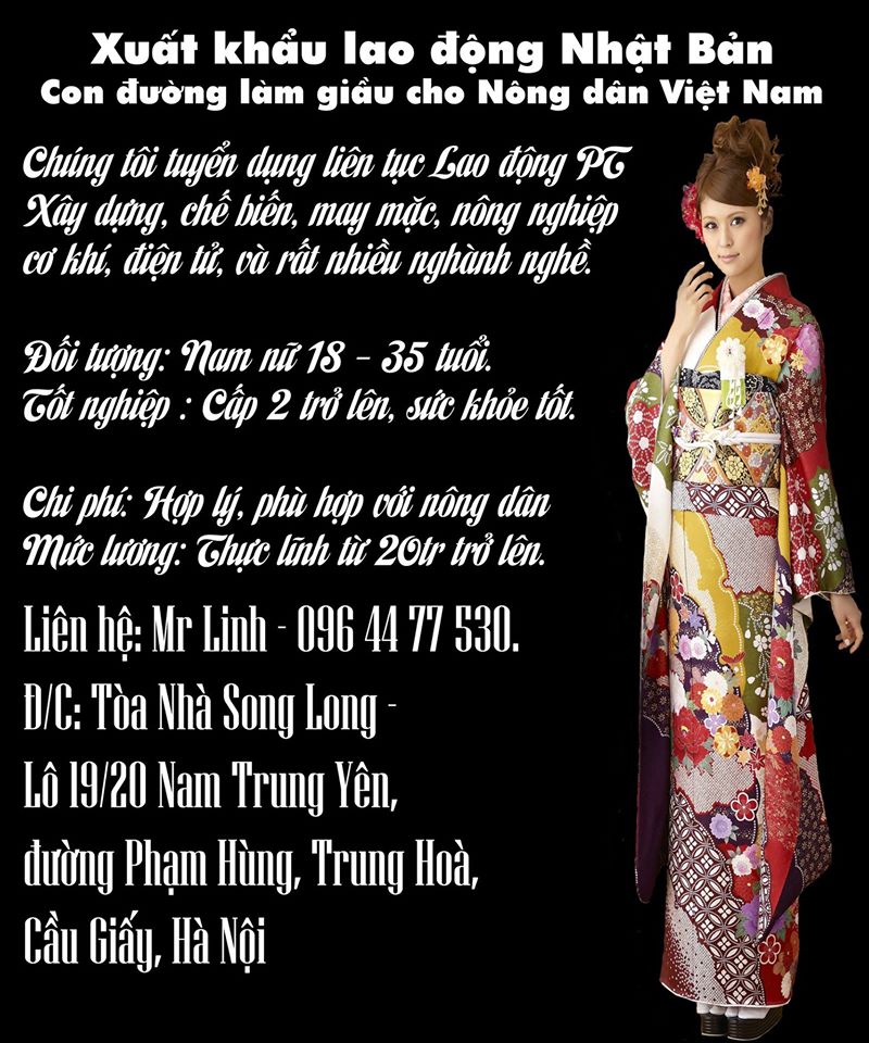 TUYEN DUNG LAO DONG PHO THONG KY SU LAM VIEC TAI NHAT BAN