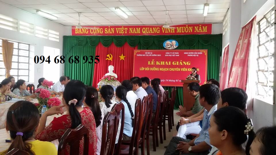 Mo lop boi duong quan ly nha nuoc ngach Chuyen vien Chuyen vien chinh tai Nha Trang Quy Nhon