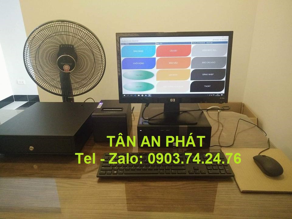 Tron bo may tinh tien cho tiem Nail Spa