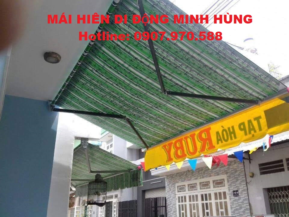 Thiet ke mai hien che xep di dong quan 6 Go Vap dep nhu y muon